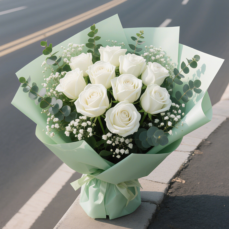 What should I write on the flower basket I send to someone for their grand opening at Gulfport?